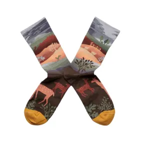 LANDSLIDE SOCKS - UMBER