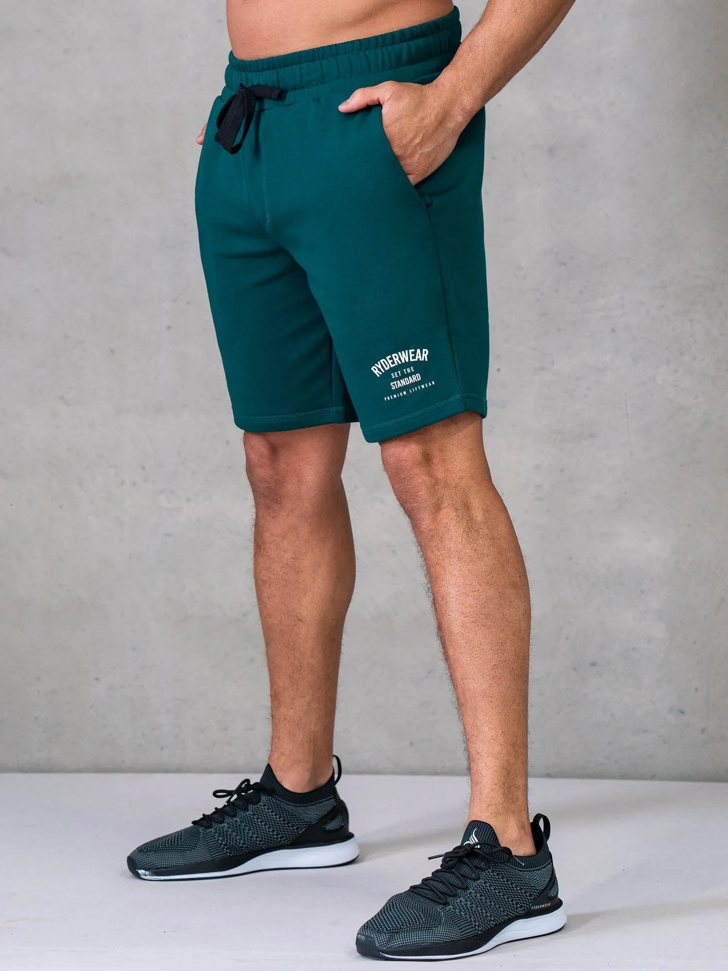 Legacy Track Shorts - Emerald