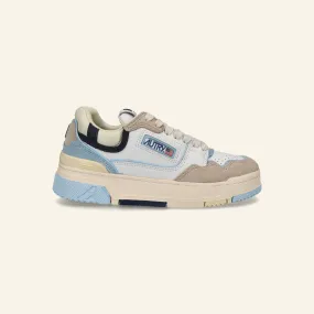 LOW SNEAKER CLC  | White/ TWO-TONE SUEDE