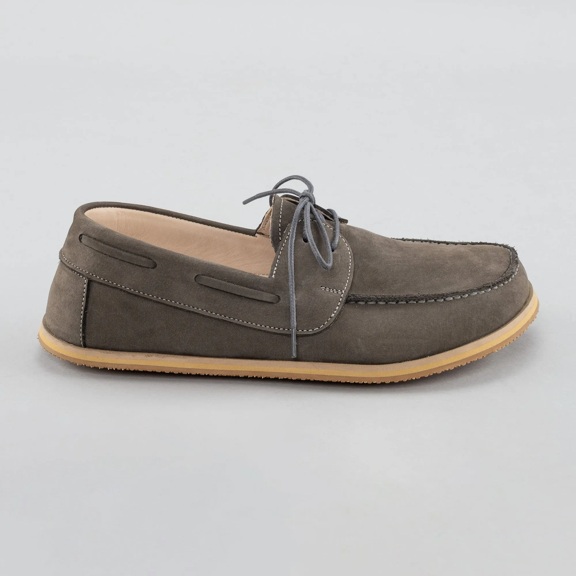 Men's Gray Boat Shoes