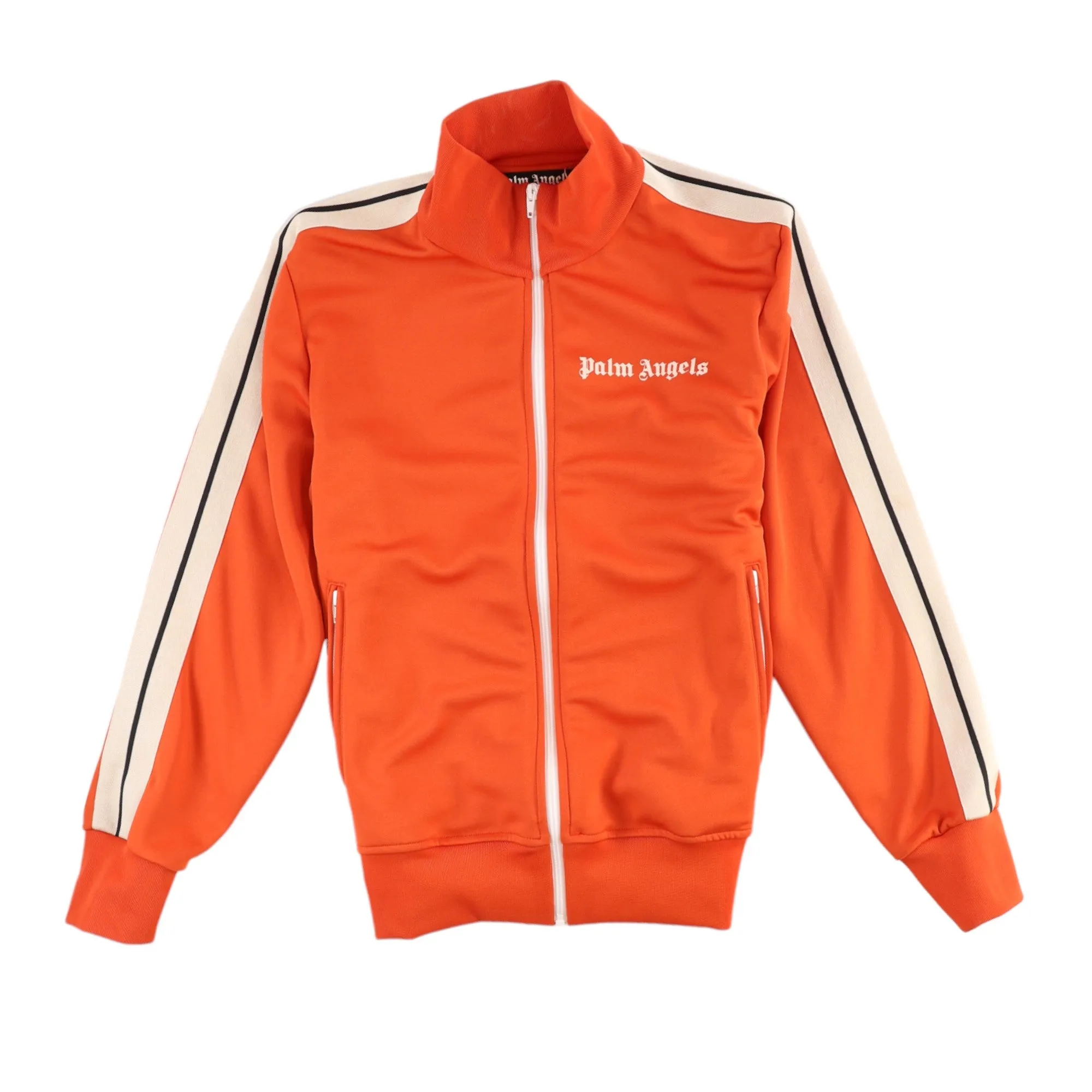 Men's Logo Track Jacket Orange Size M