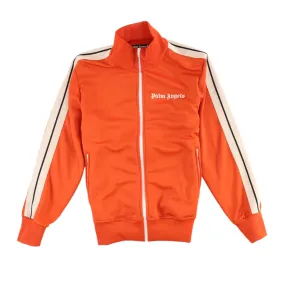 Men's Logo Track Jacket Orange Size M