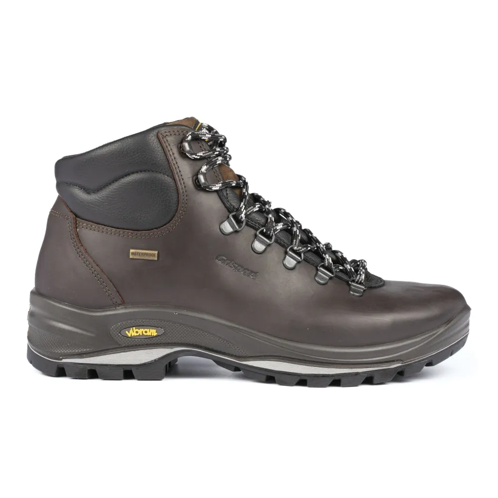 Mens Walking Boots Grisport Fuse Brown Waterproof Vibram Soles