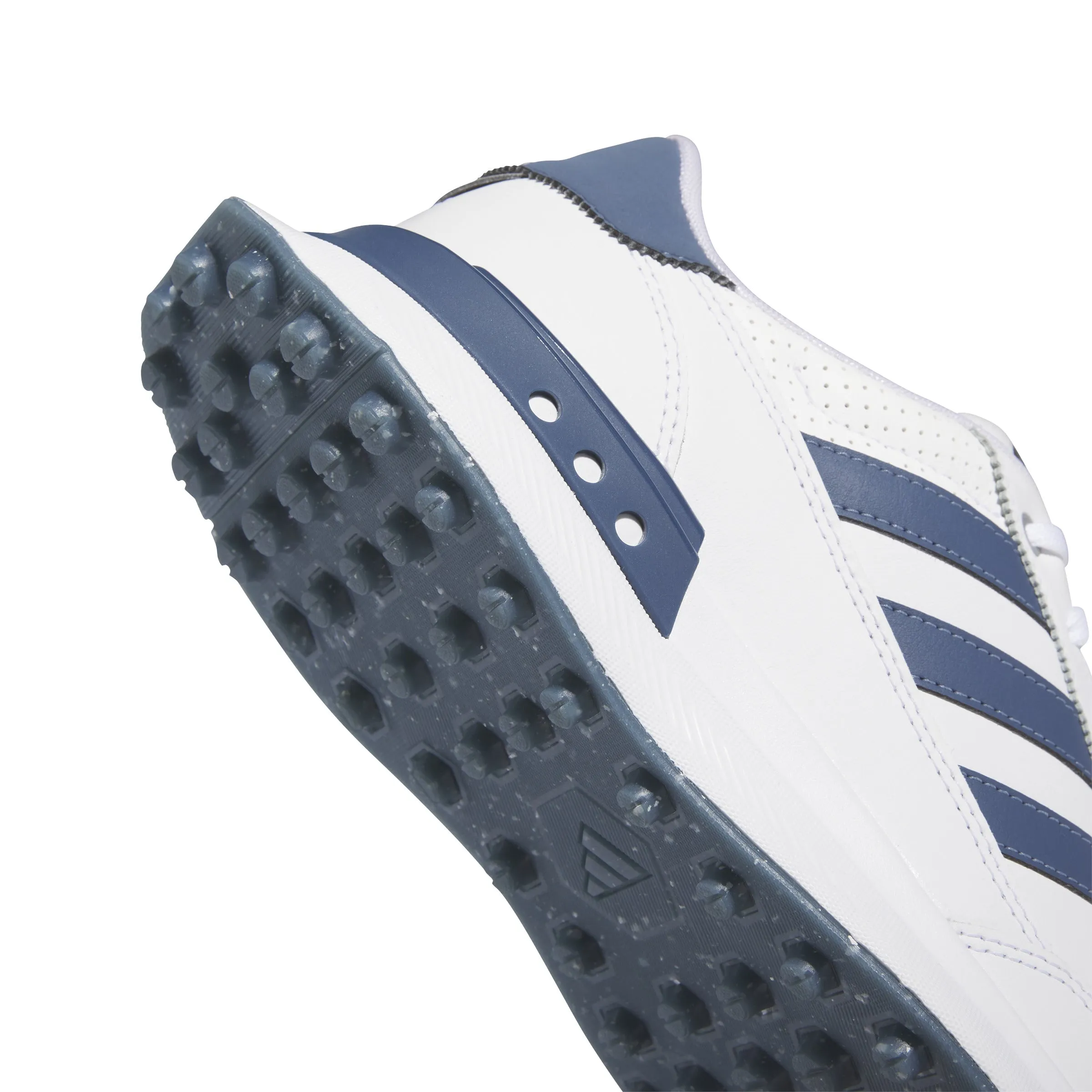 NEW adidas S2G Spikeless Leather 24 Golf Shoes - White/Collegiate Navy