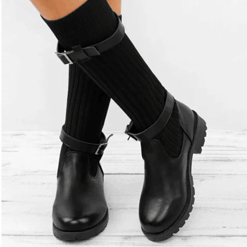 New Winter Wise Wool Large Women's Leather Boots