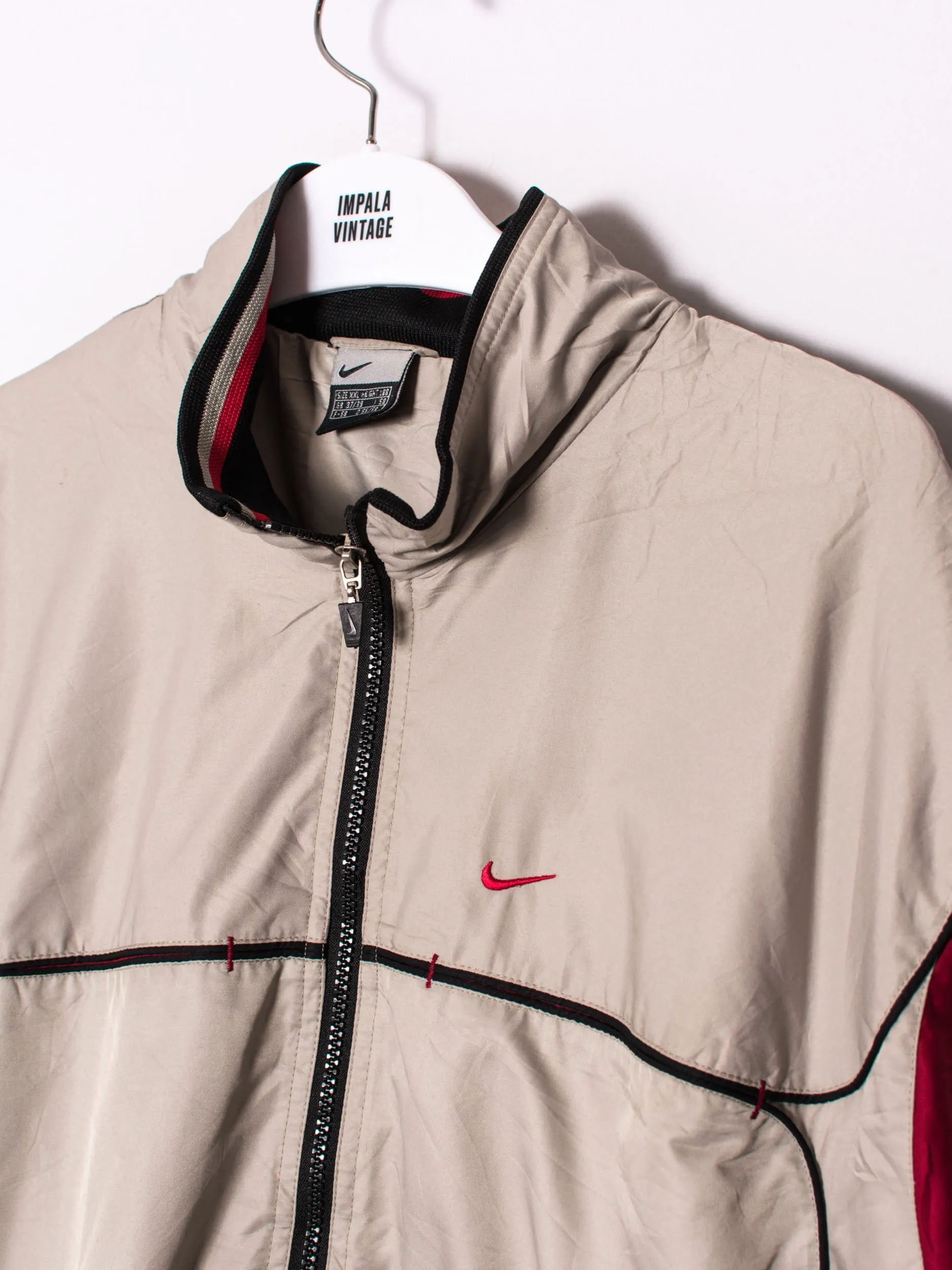 Nike Red Logo Track Jacket