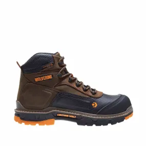 Overpass Mid Men's Carbon-Toe Work Boots Wp Summer Brown