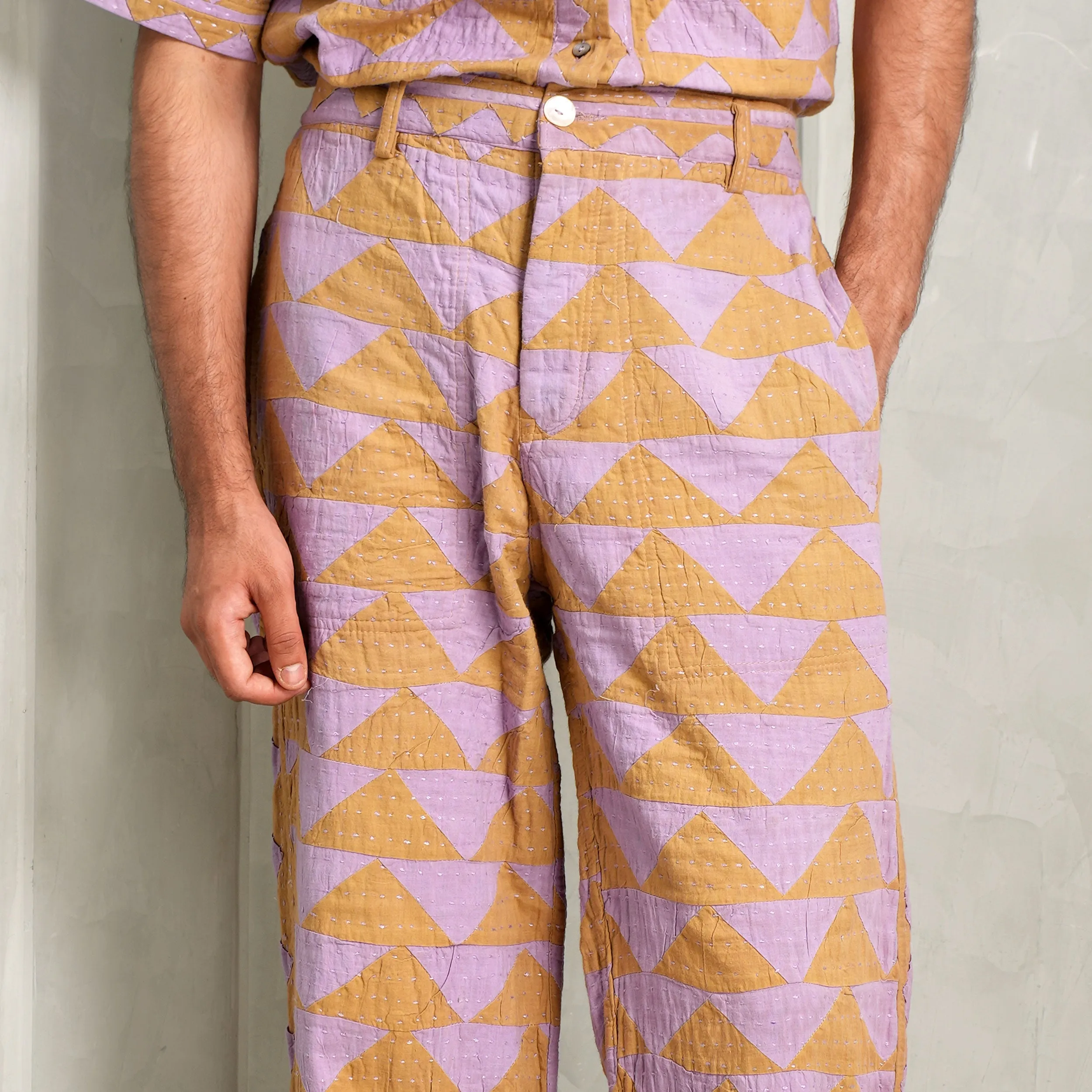 Patchwork Pants