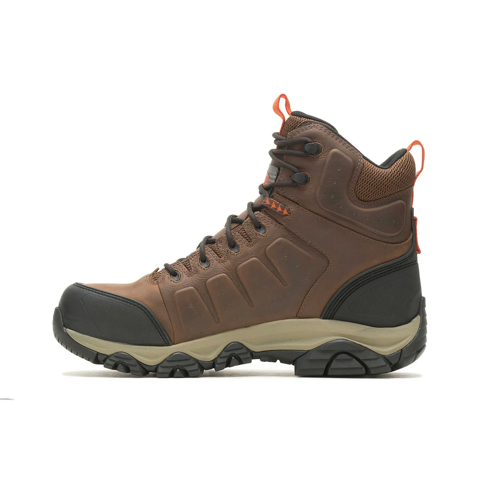 Phaserbound 2 Mid Men's Carbon-Fiber Work Boots Wp Earth/Orange