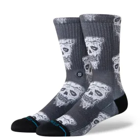 Pizza Face Crew Sock