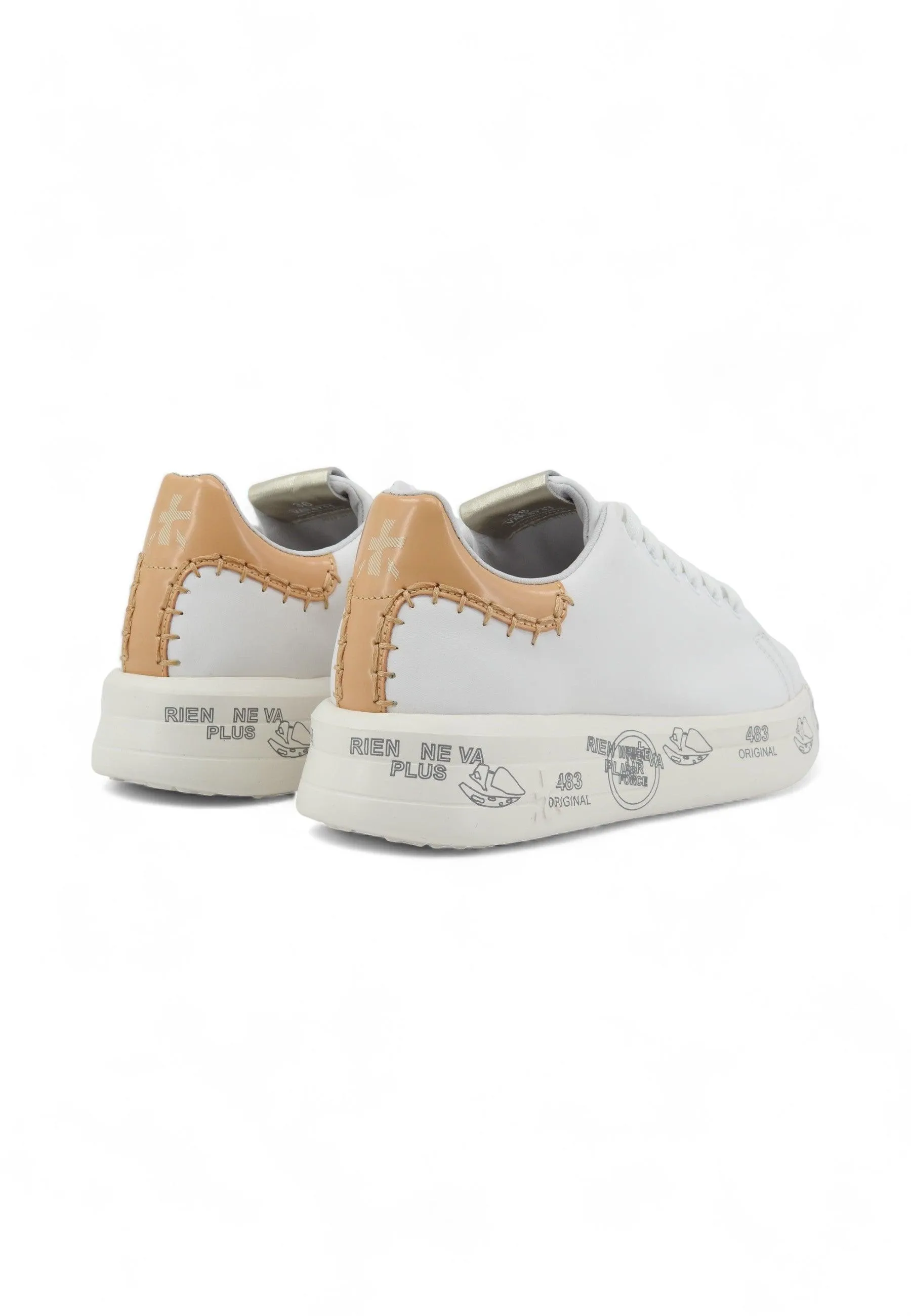 PREMIATA Sneaker Donna White BELLE-6711