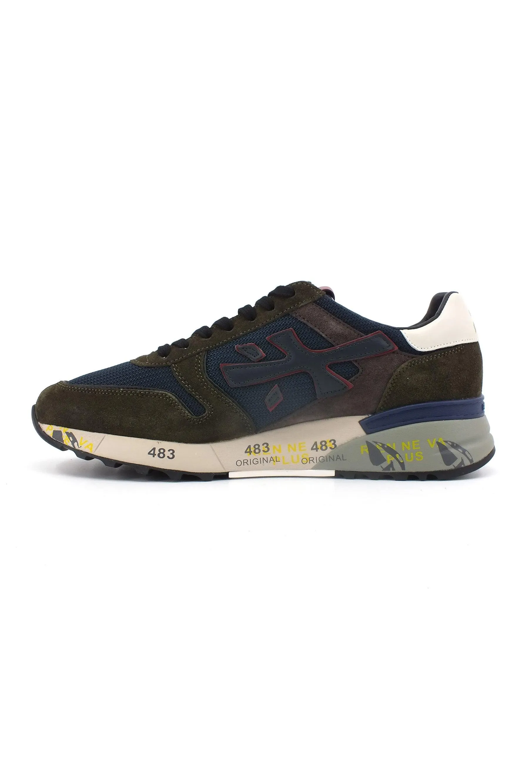 PREMIATA Sneaker Uomo Blue Green MICK-5893