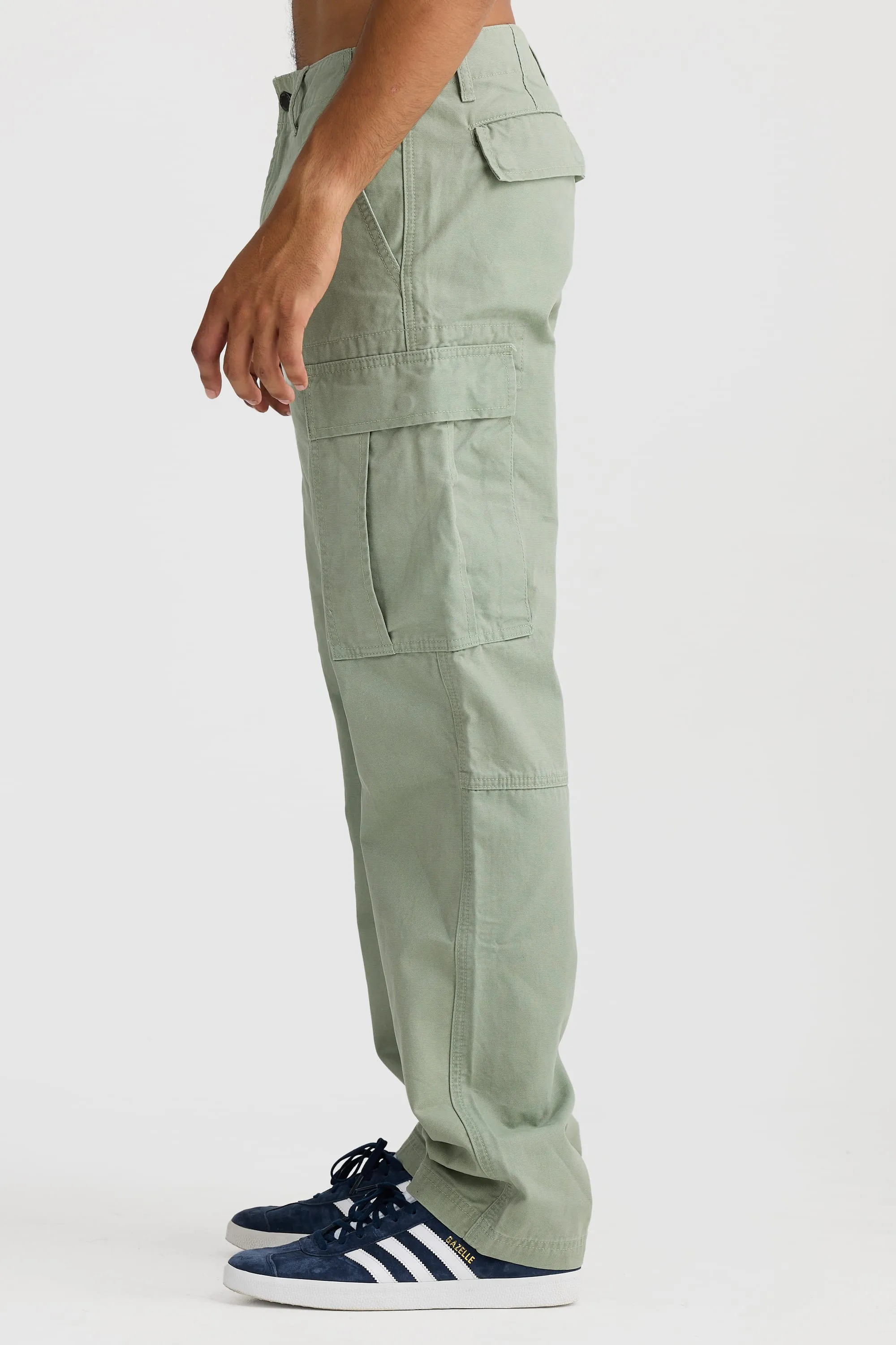 Relaxed Cargo Pants Olive