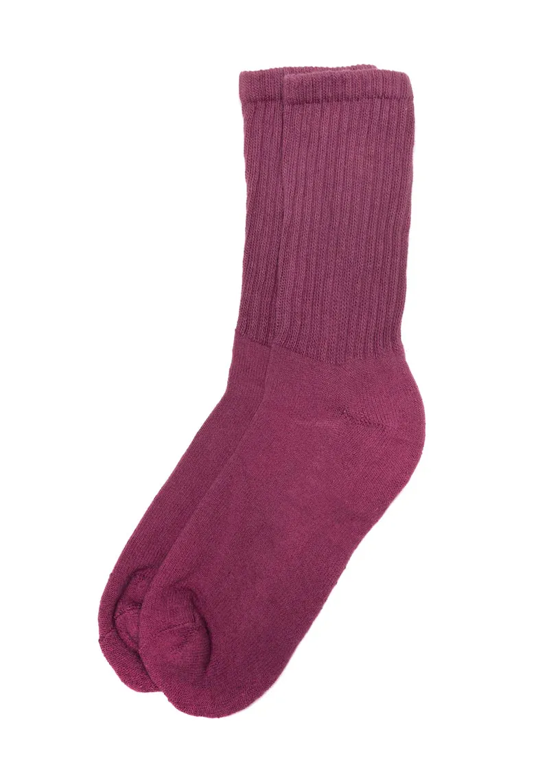 Retro Solid Sock