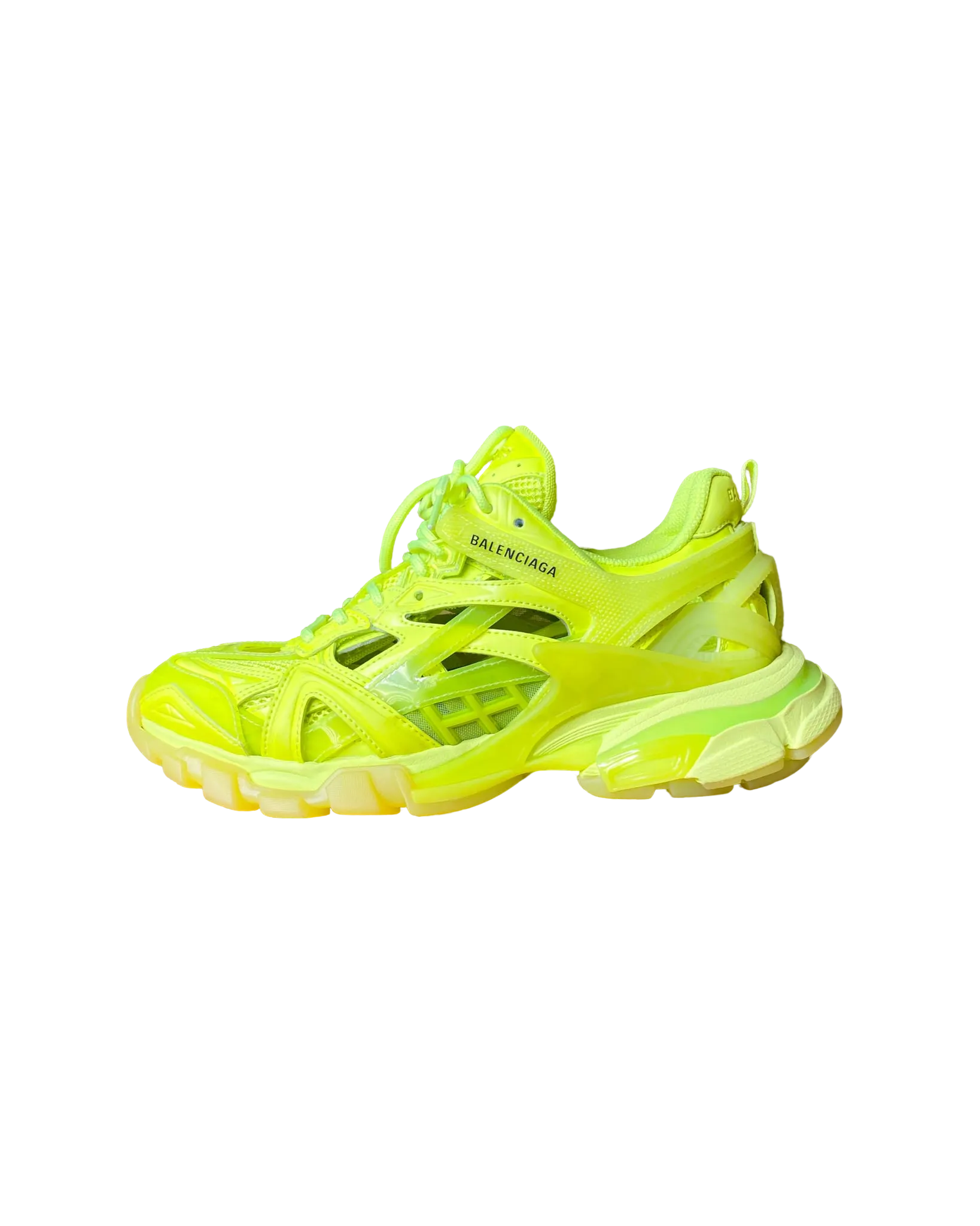 Size 39 - Balenciaga Track 2 Fluro Yellow Sneakers