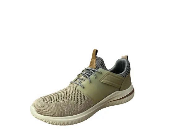 Skechers men's casual shoe Delson 3.0 Cicada 210238 TPE taupe