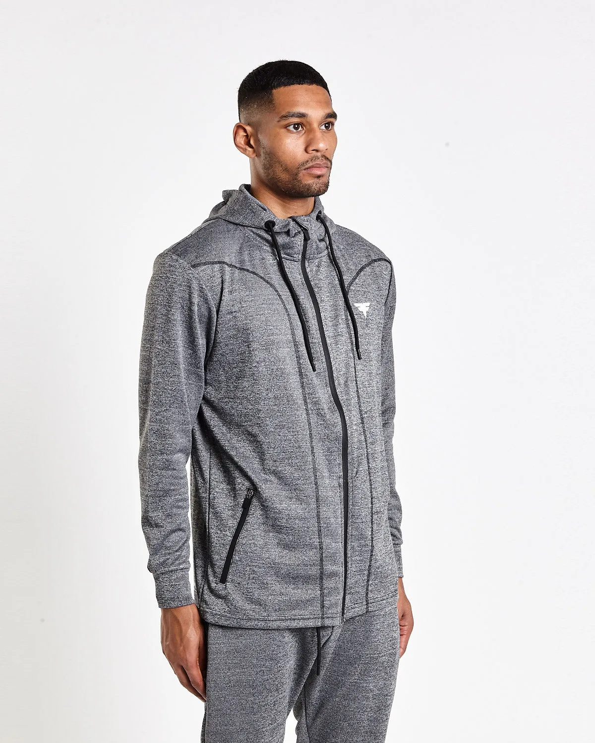 Tech-Dry Grey Track Top