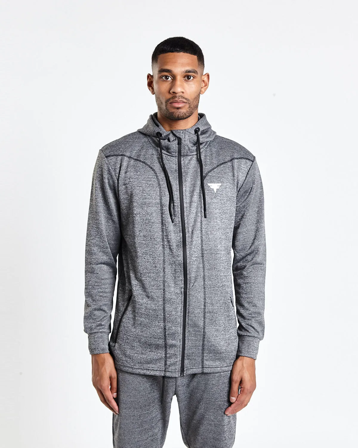 Tech-Dry Grey Track Top