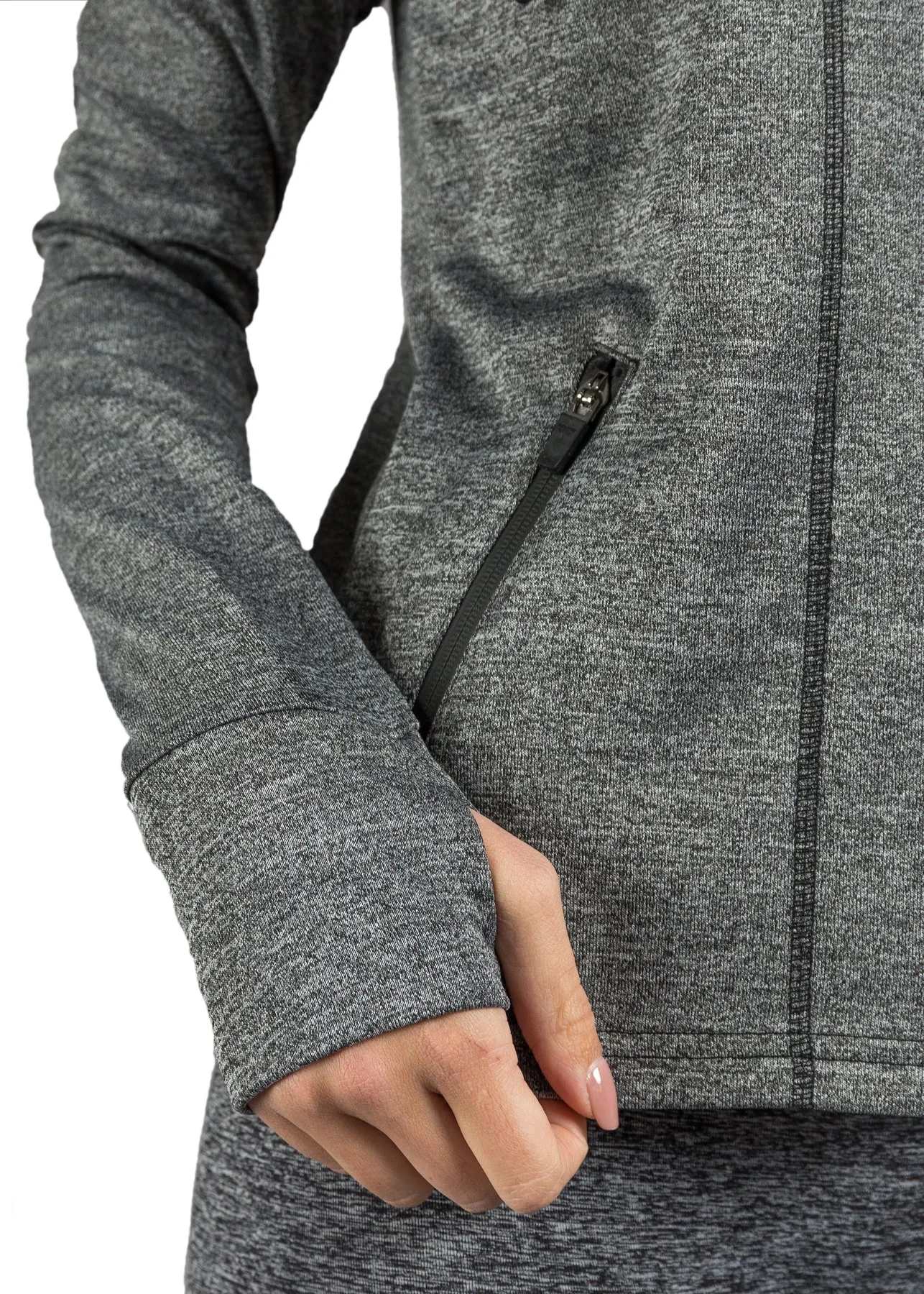 Tech-Dry Grey Track Top