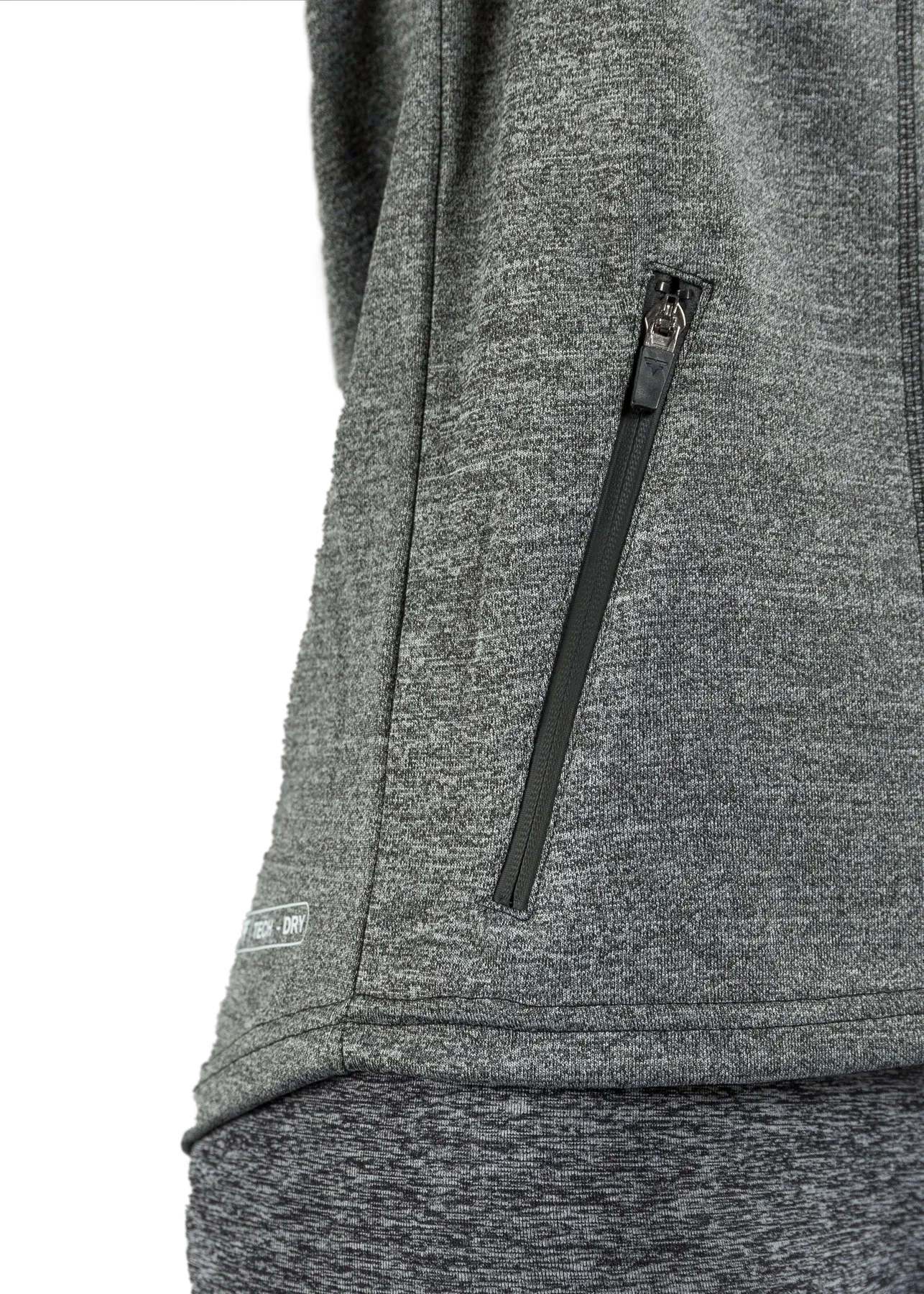 Tech-Dry Grey Track Top