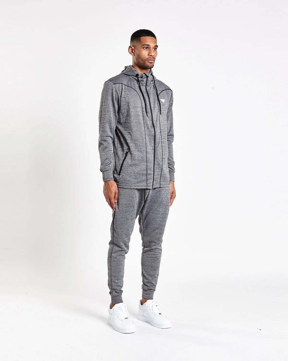 Tech-Dry Grey Track Top