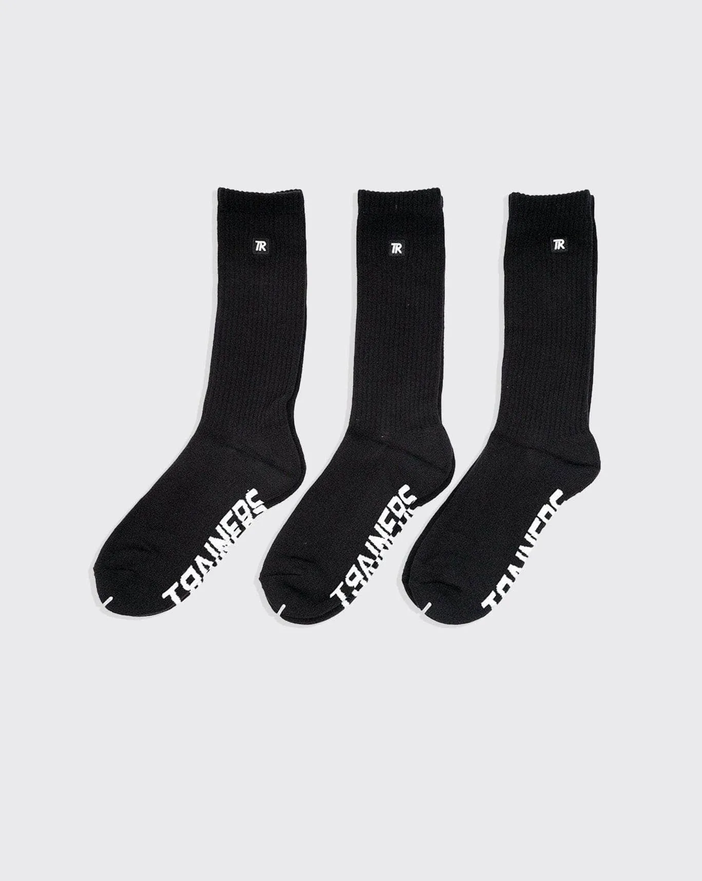 trainers crew 3 pack sock