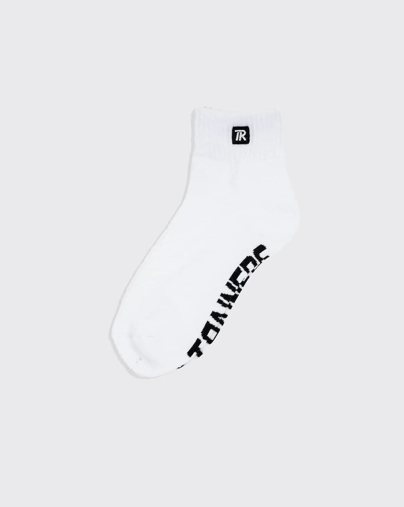 trainers quarter crew 1 pack sock