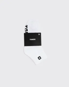 trainers quarter crew 1 pack sock