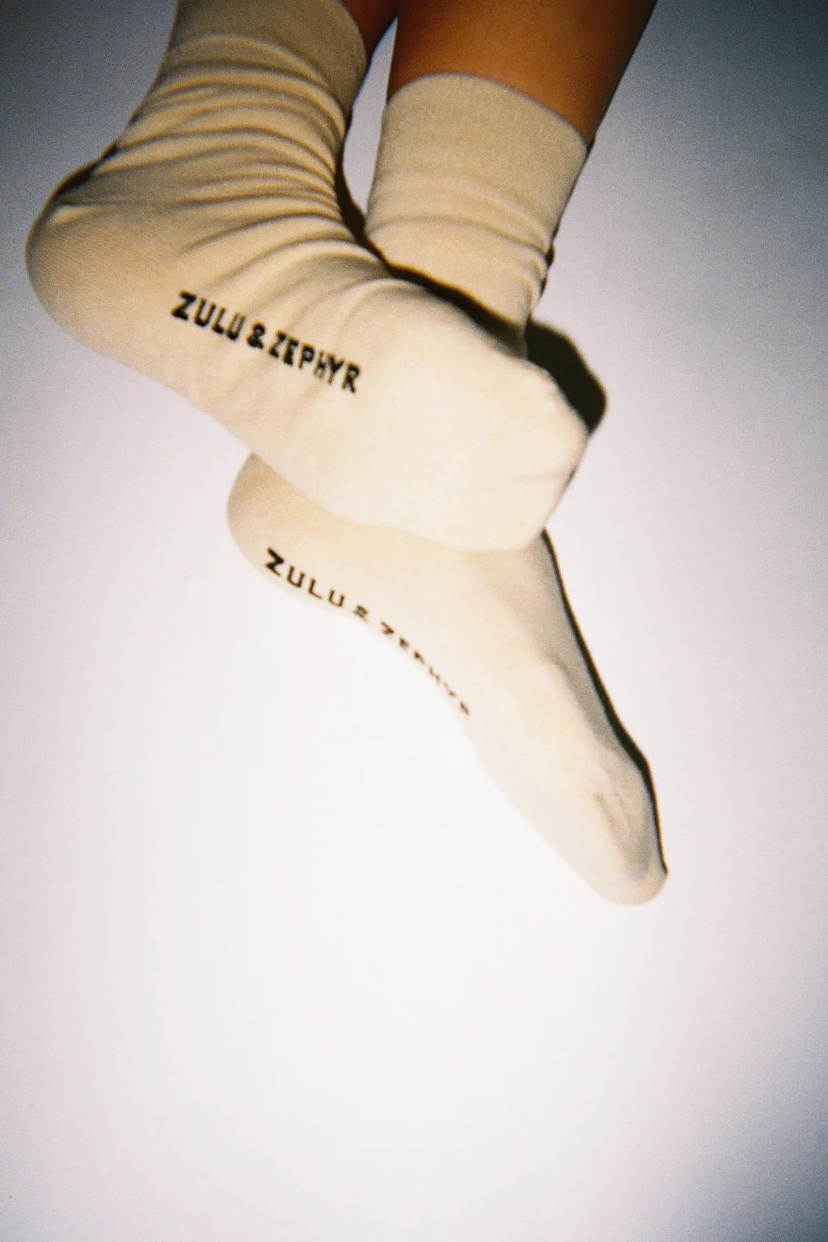 Zulu & Zephyr Logo Sock - Sand